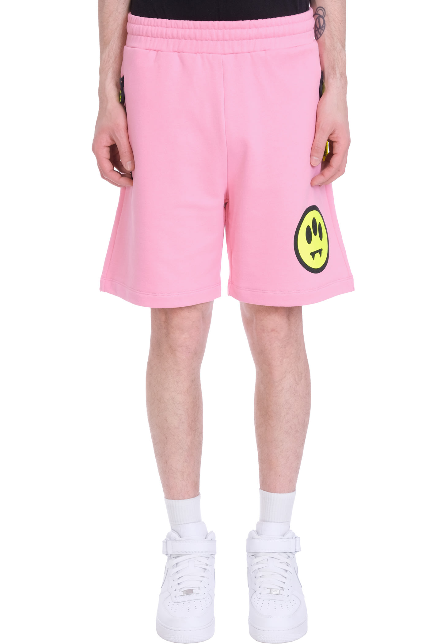 BARROW SHORTS IN ROSE-PINK POLYESTER,026779045