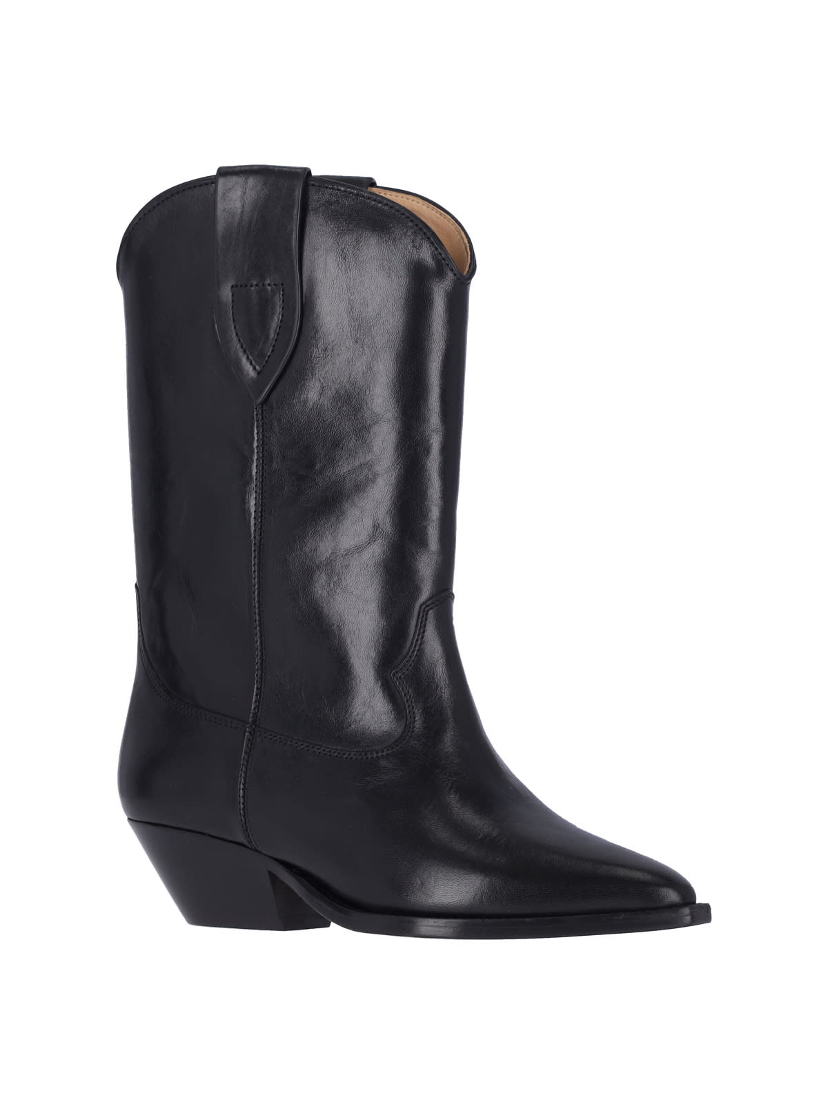 Isabel Marant Women Duerto Leather Boots In Black