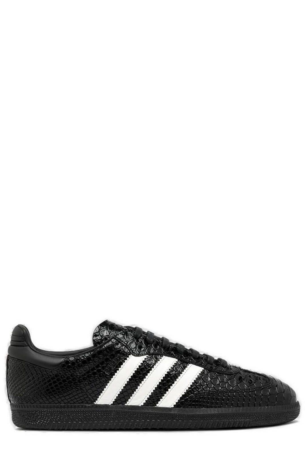 Shop Adidas Originals Samba Og Lace-up Sneakers In Black