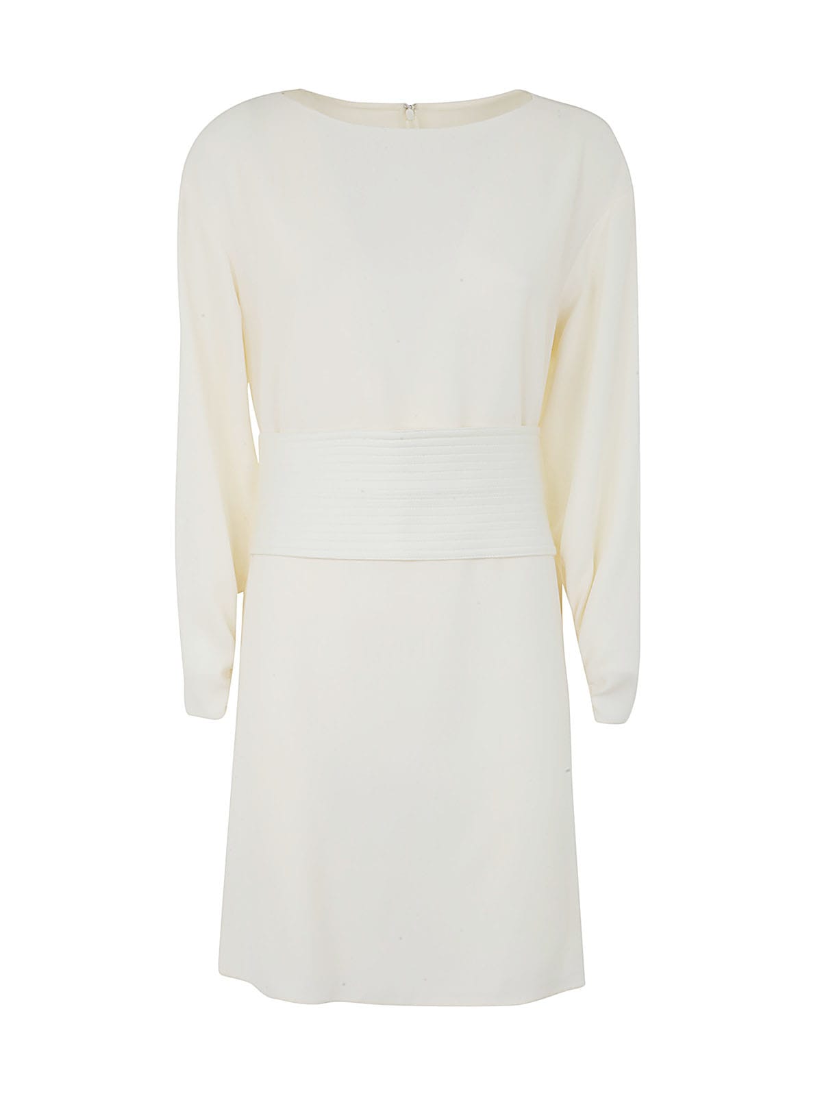 EMPORIO ARMANI LONG SLEEVES TUNIC DRESS WITH BELT
