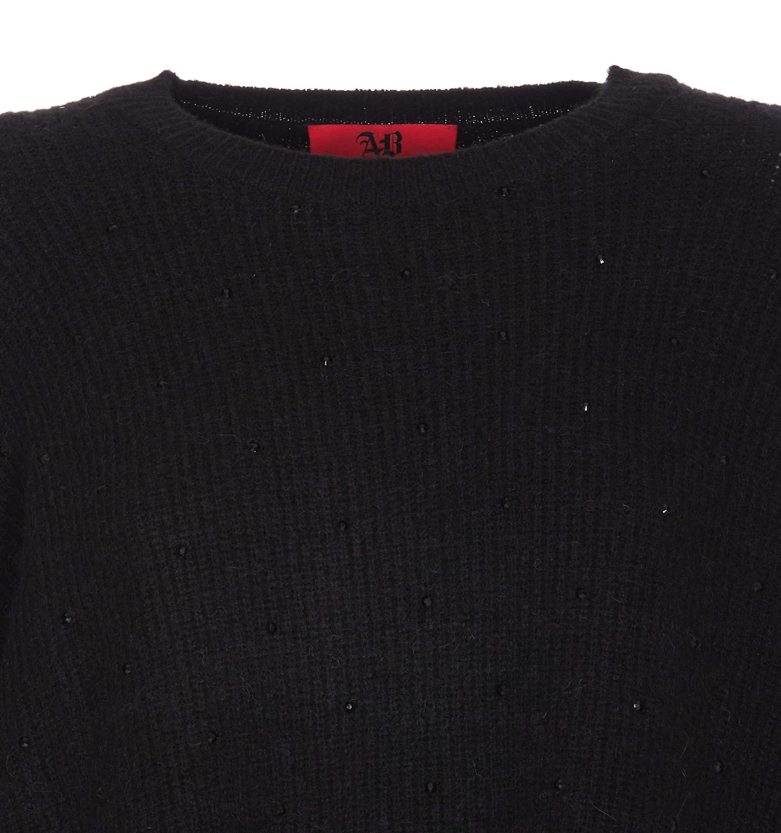 Shop Aniye By Strass Sweater In Black