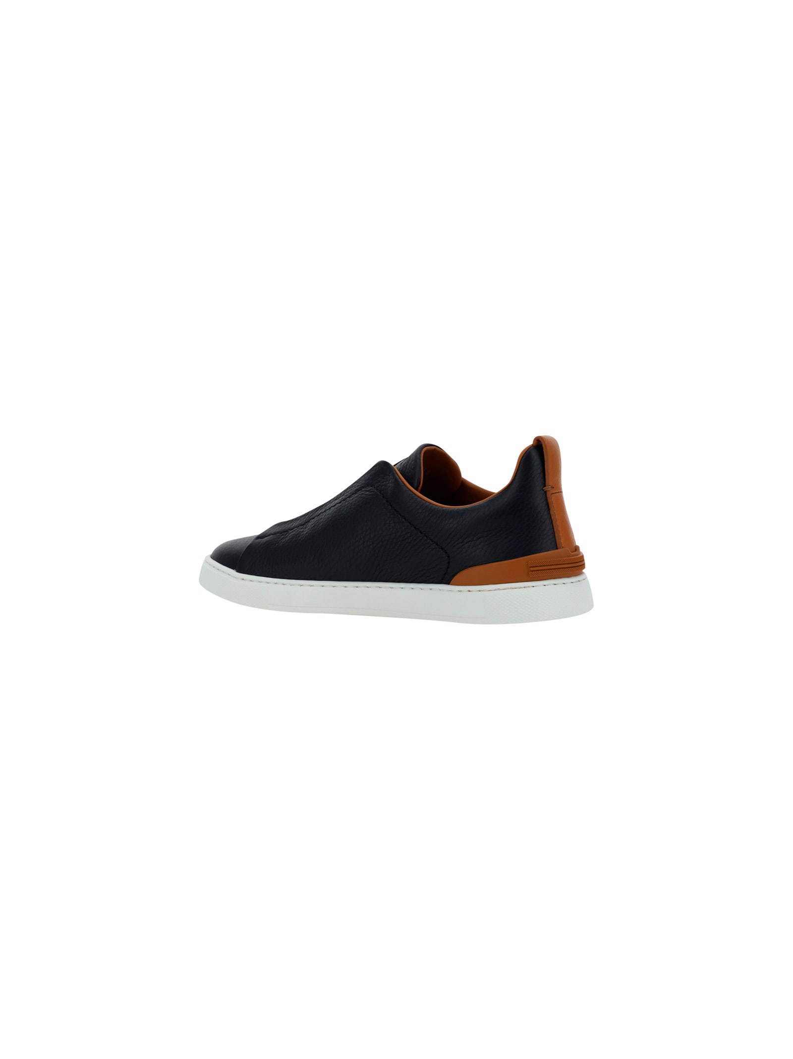 Shop Zegna Sneakers In Nero