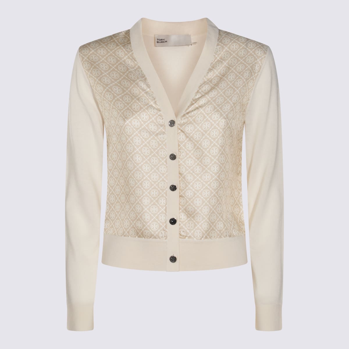 Cream Silk Knitwear