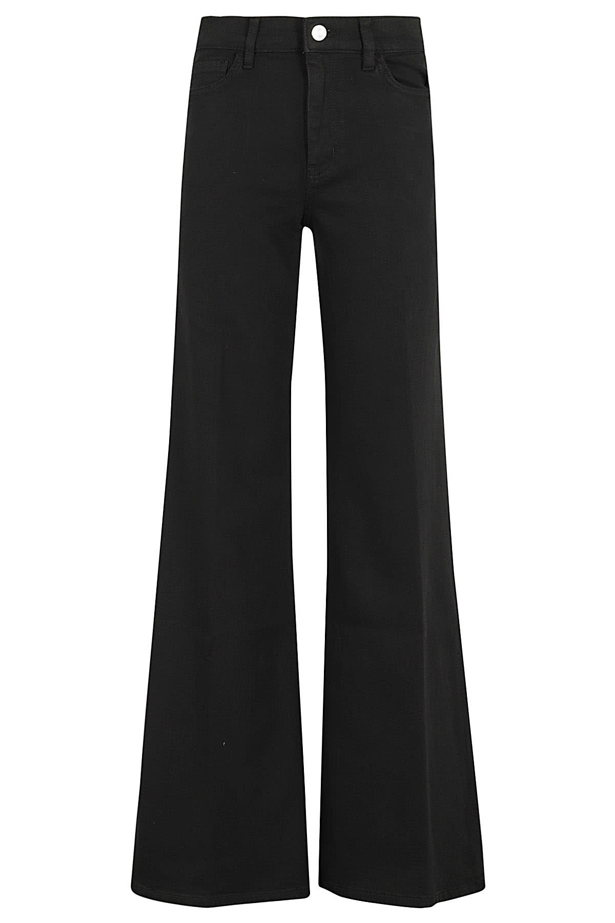 Shop Frame Le Palazzo Pant In Film Noir