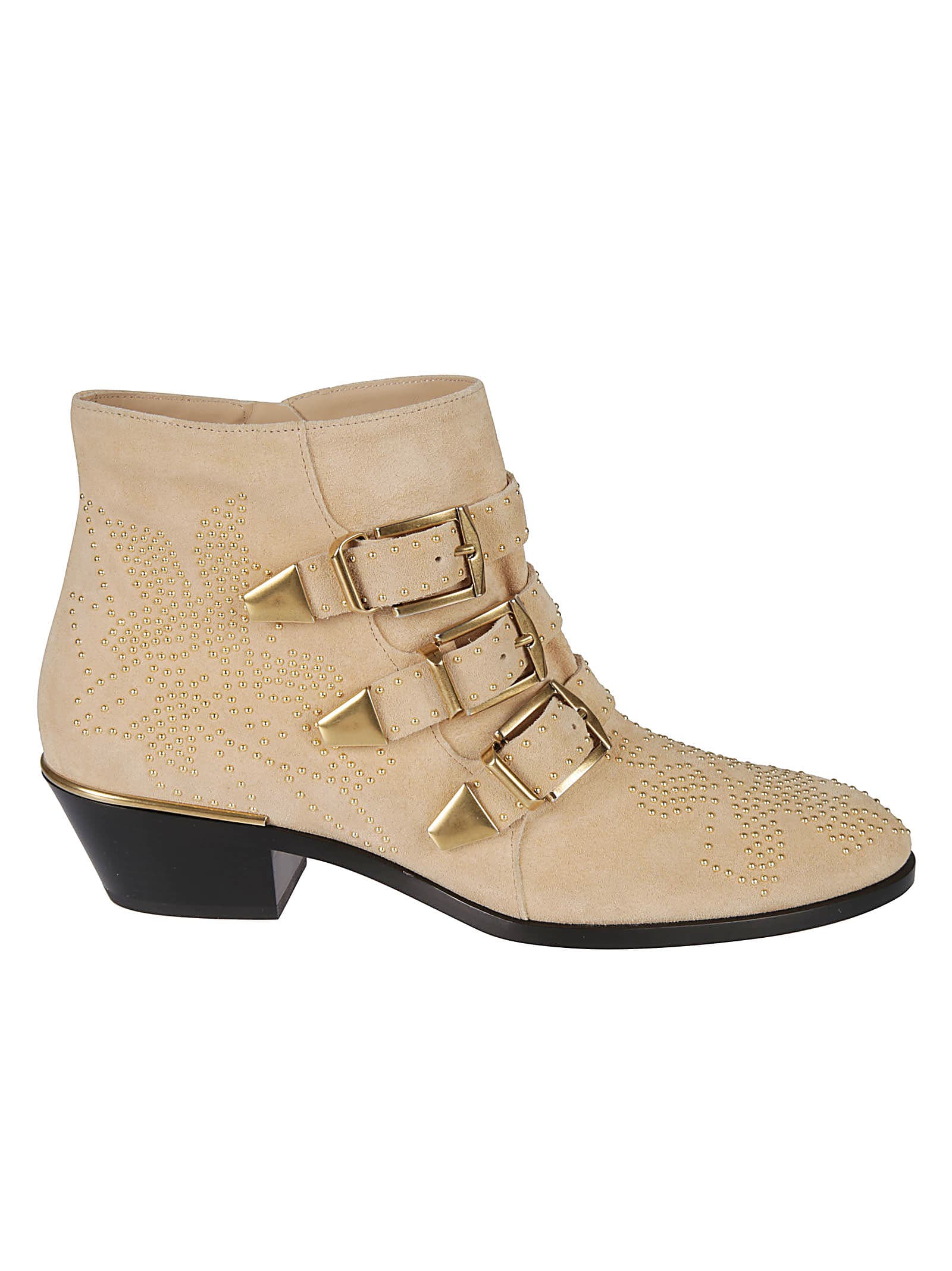 Chloé Susanna Boots In Lovely Beige