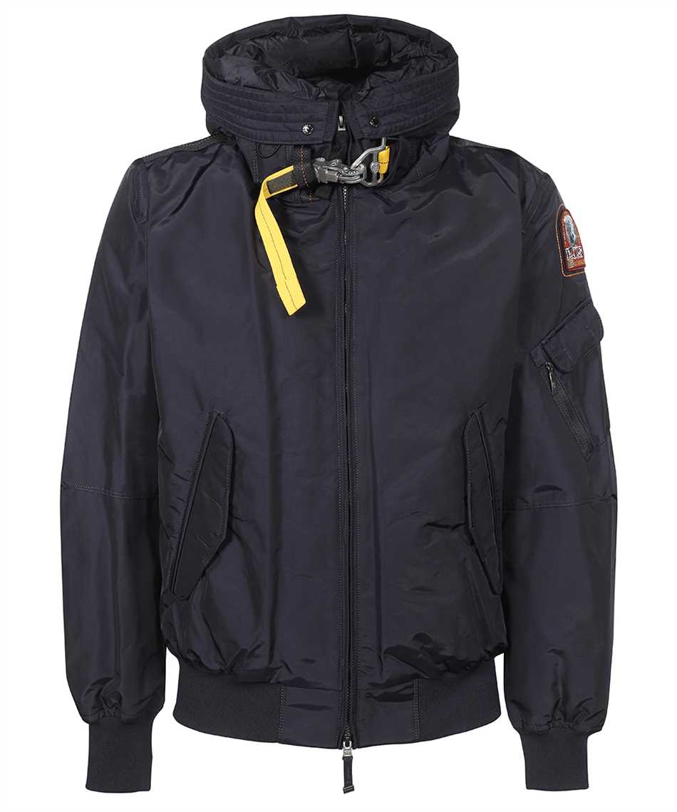 Shop Parajumpers Techno Fabric Padded Jacket In Blue