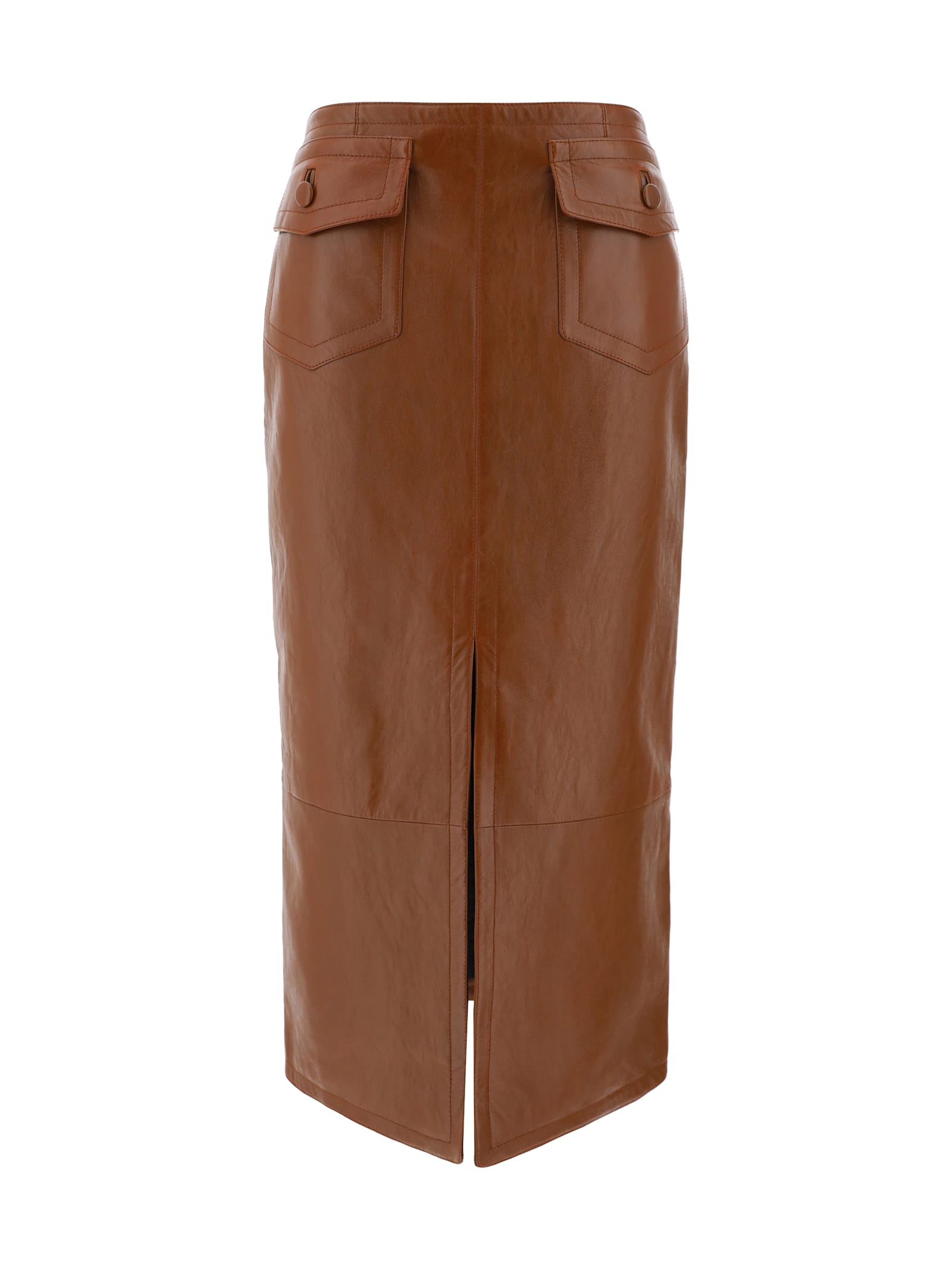 Chloé Leather Skirt