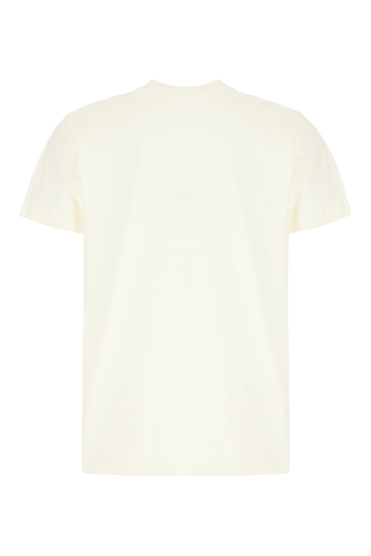 Moncler Logo Patch Short-sleeved T-shirt In Neutral