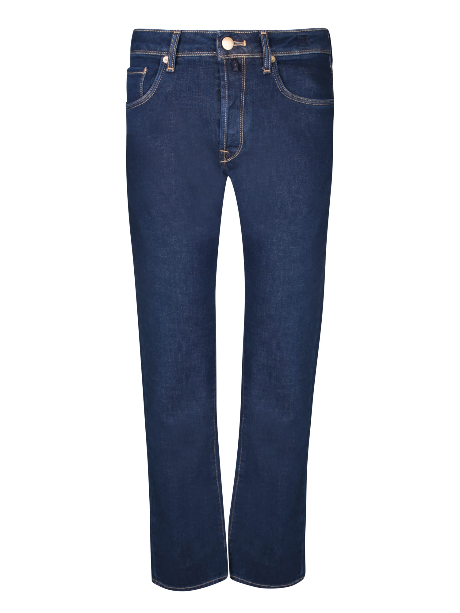 Shop Incotex 5t Blue Denim Jeans