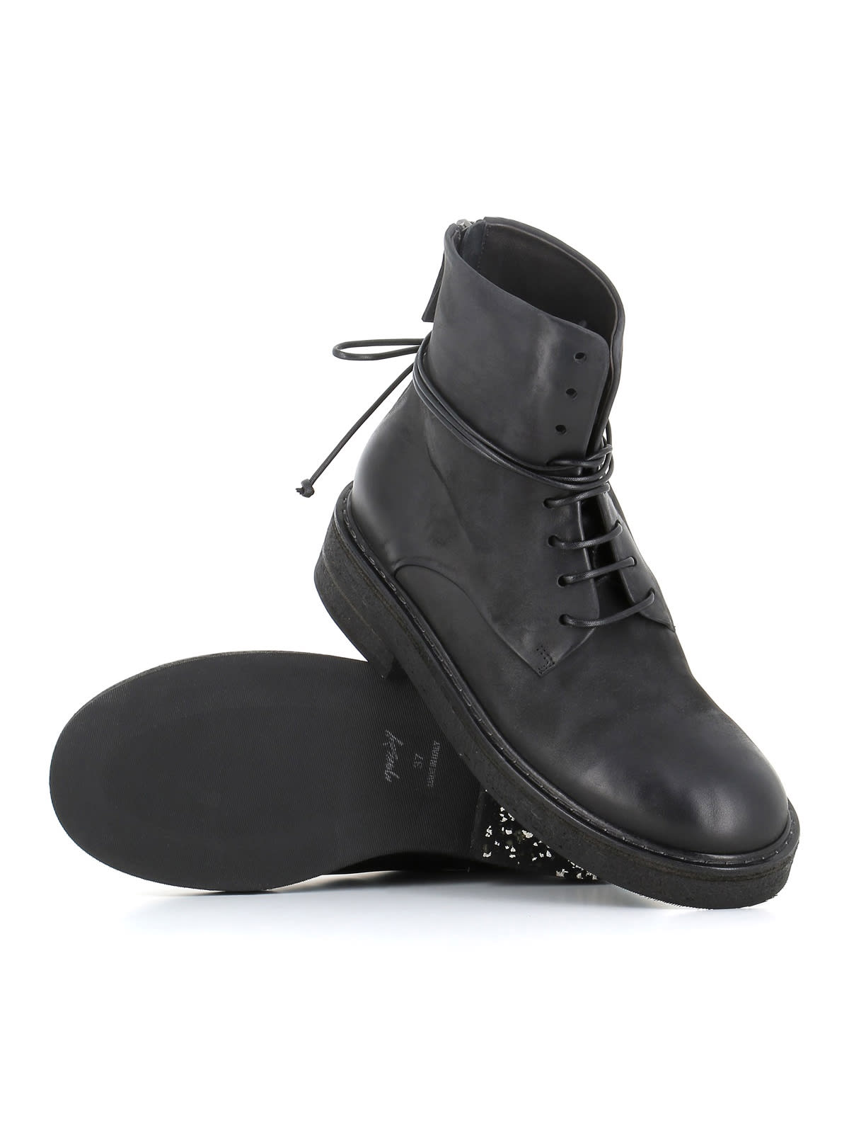 Marsèll Marsell Parrucca Lace-up Boots In Black