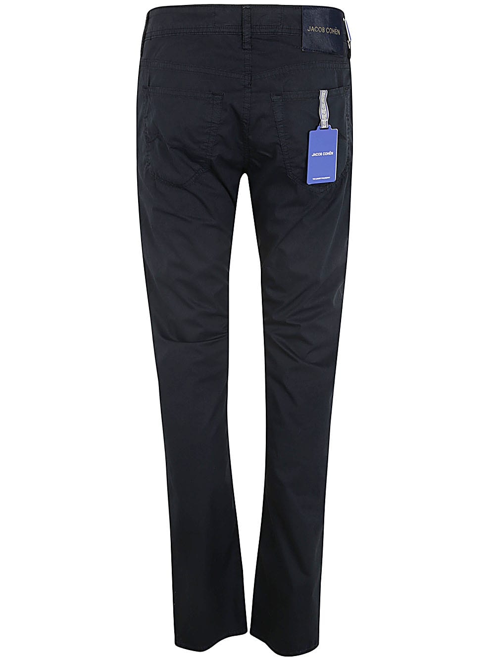 Shop Jacob Cohen Bard Slim Fit Five Pockets Denim In Navy Blue