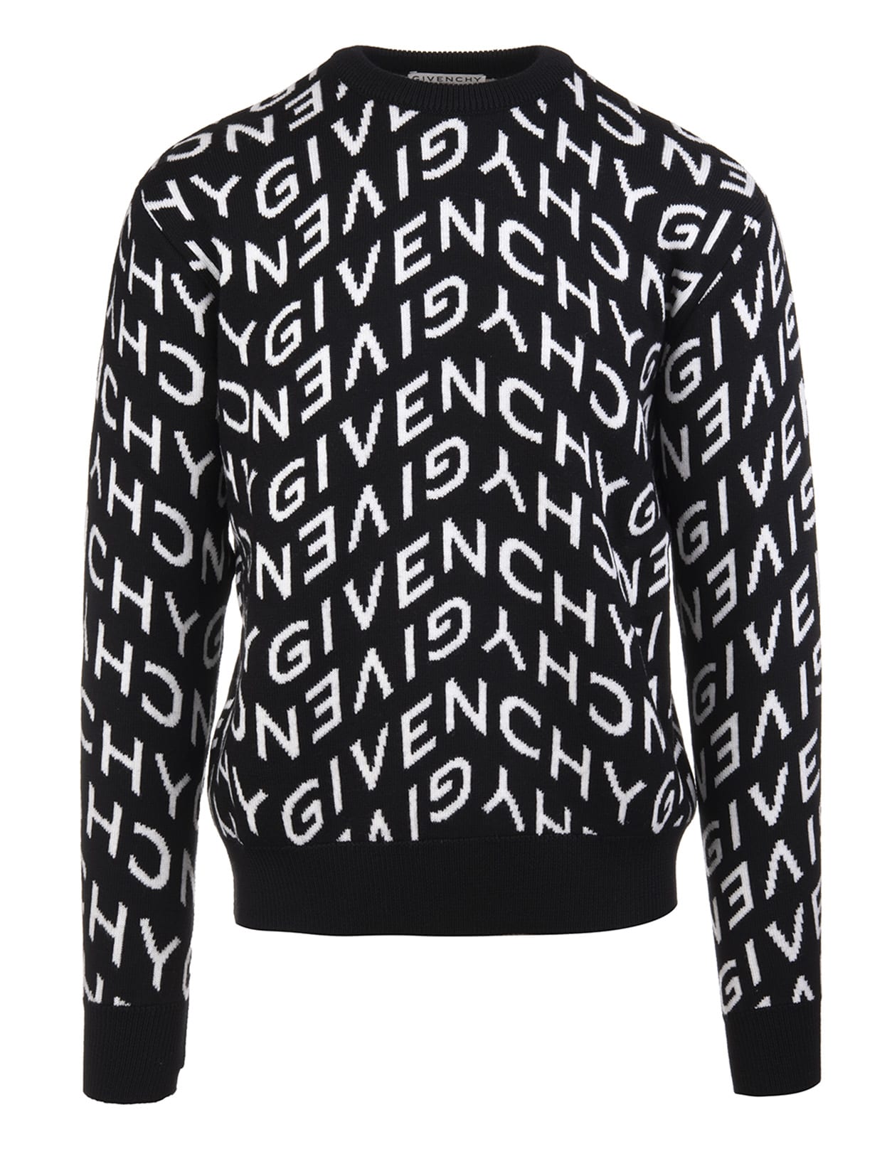 Givenchy Refracted Intarsia-knit Jumper