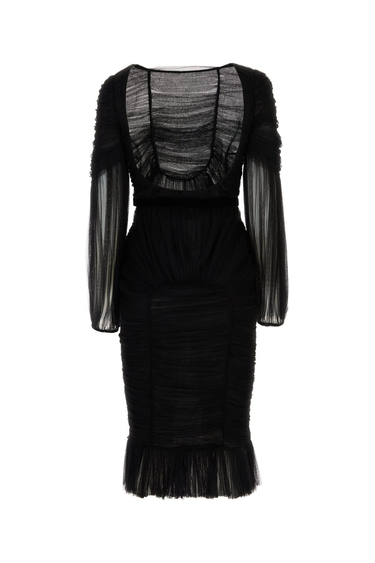 Tom Ford Semi-sheer Midi Dress In Lb999