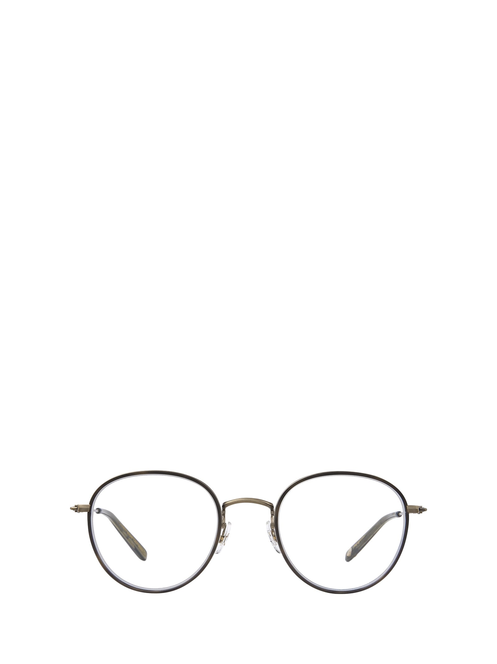 Shop Garrett Leight Paloma Hopps Tortoise-antique Gold-willow Glasses