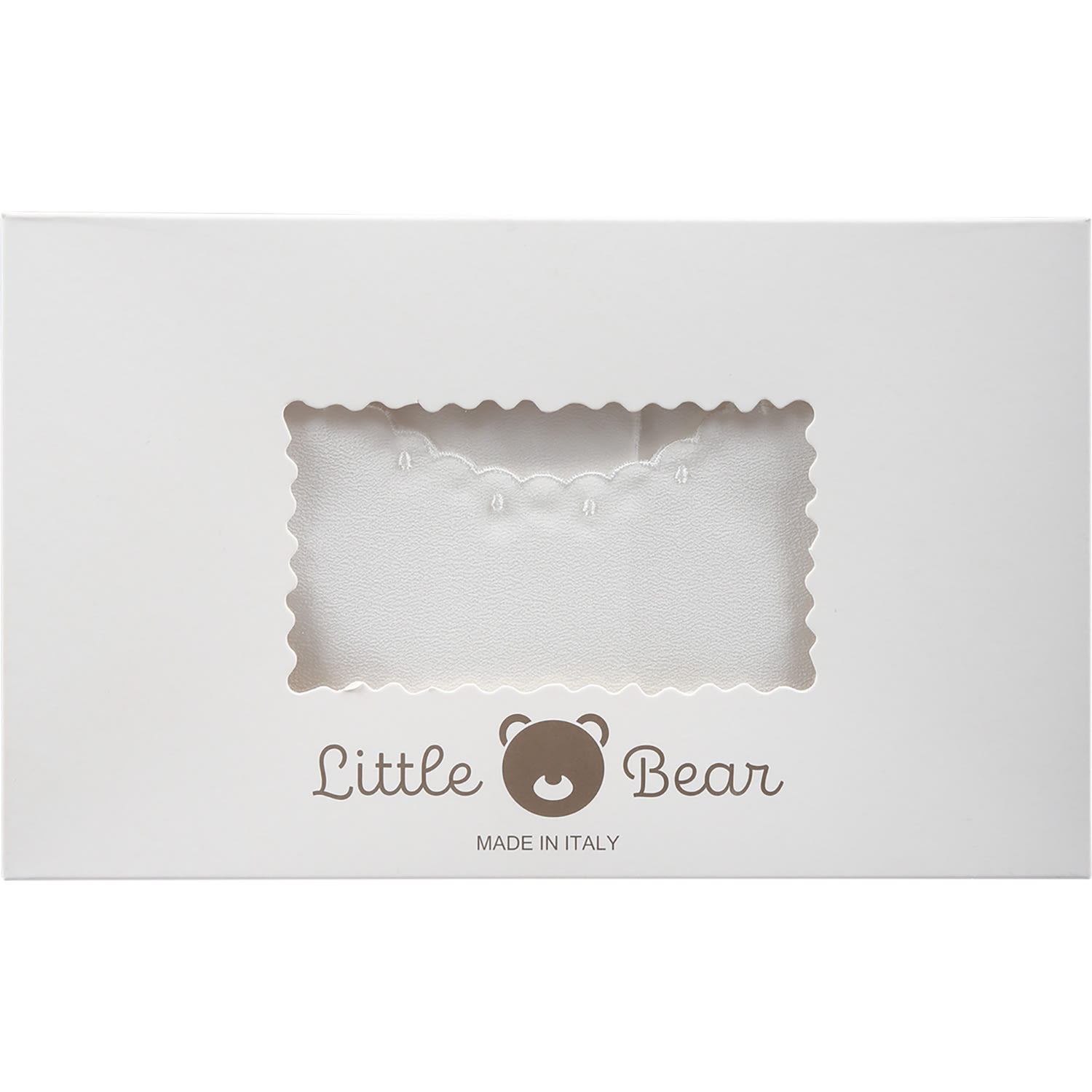 Little Bear Kids' Ivory Good-luck Newborn Shirt With Polka-dots In White