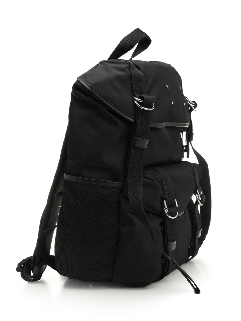 Maison Margiela High-tech Medium Backpack In Black