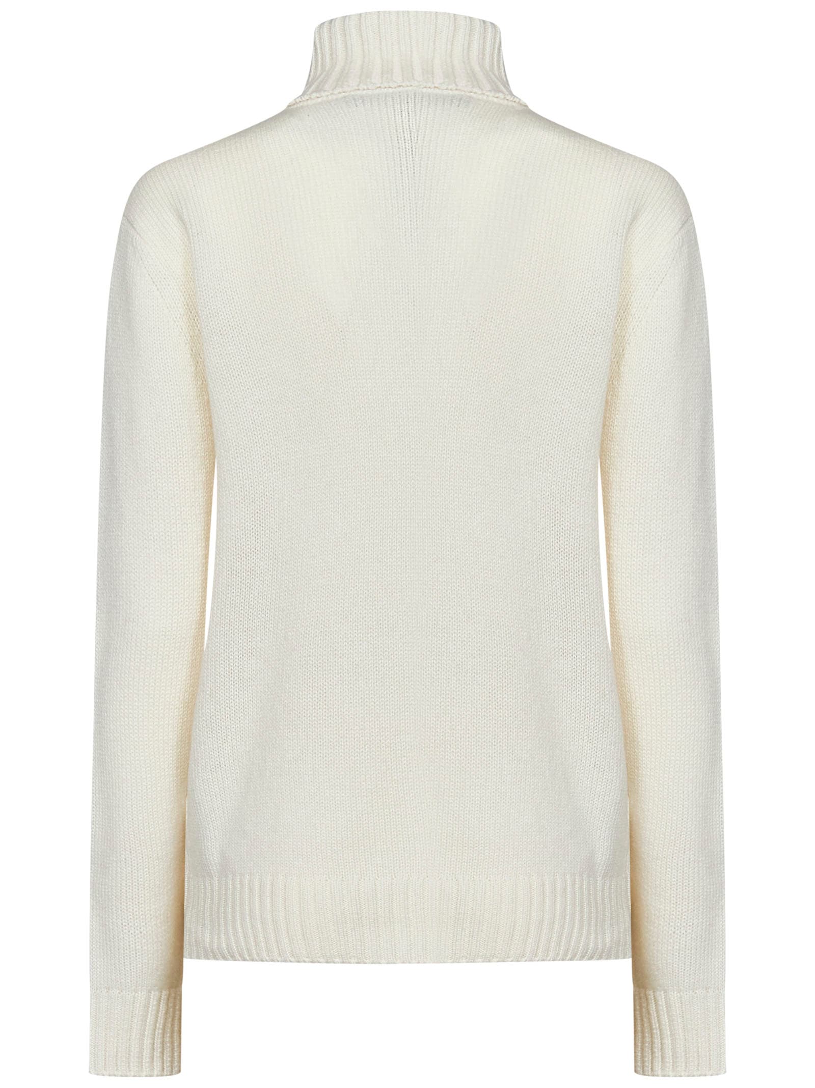 Shop Polo Ralph Lauren Sweater In White