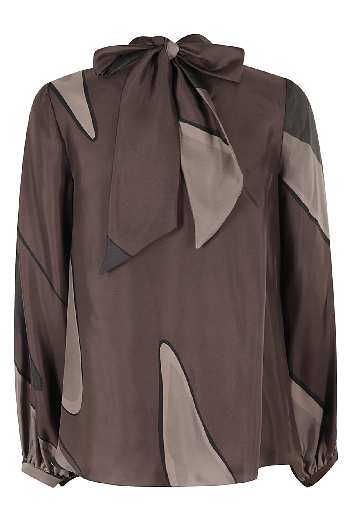 Shop Gianluca Capannolo Marisa Top In Mud Gray