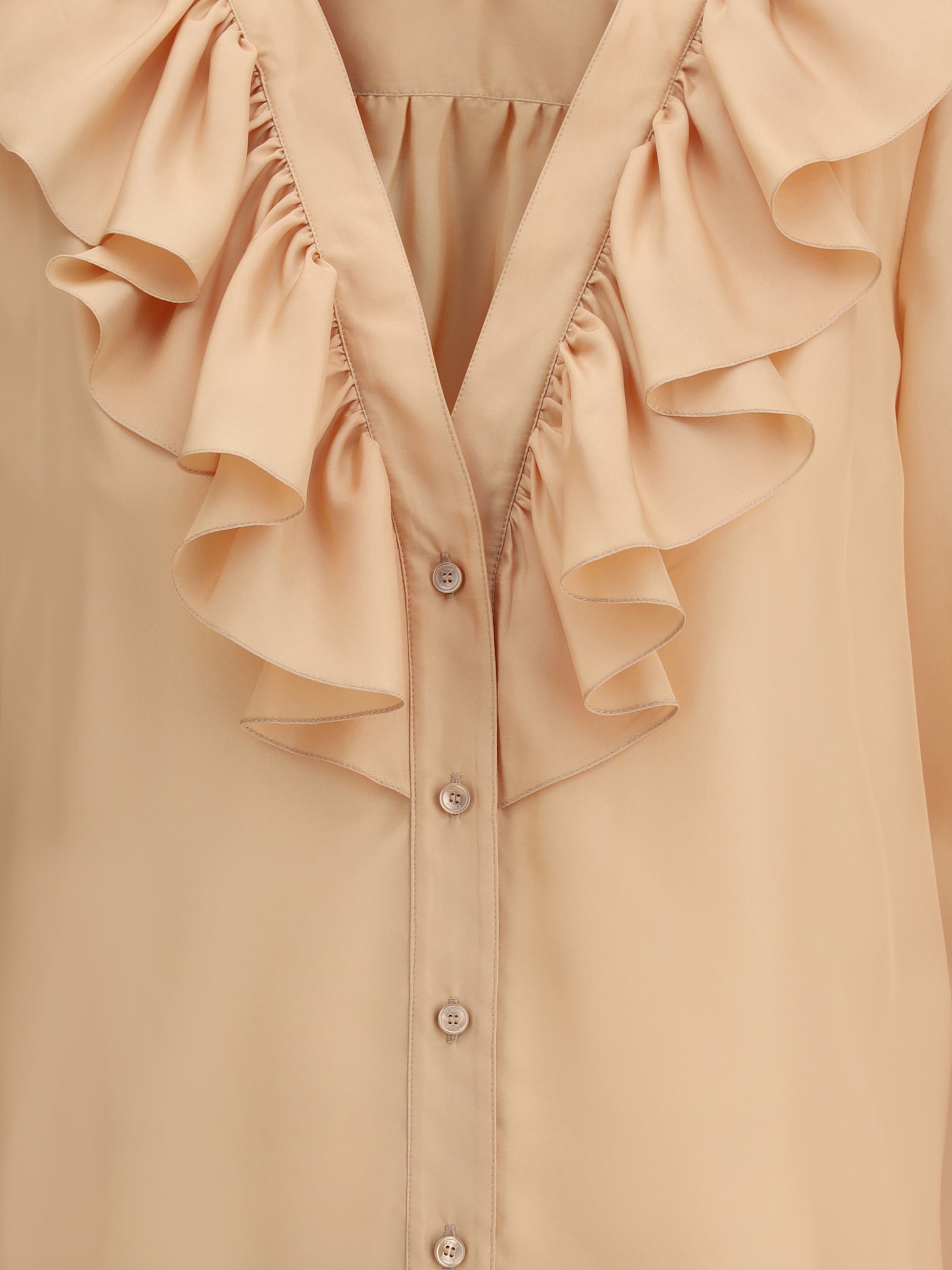 Shop Chloé Ruffle Shirt