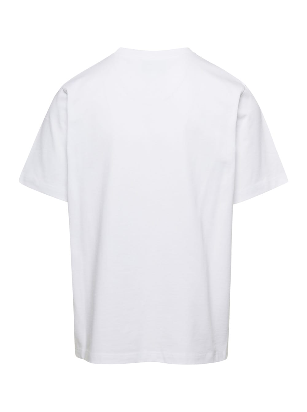 Shop Casablanca Triomphe Dorange Printed Unisex T-shirt In White
