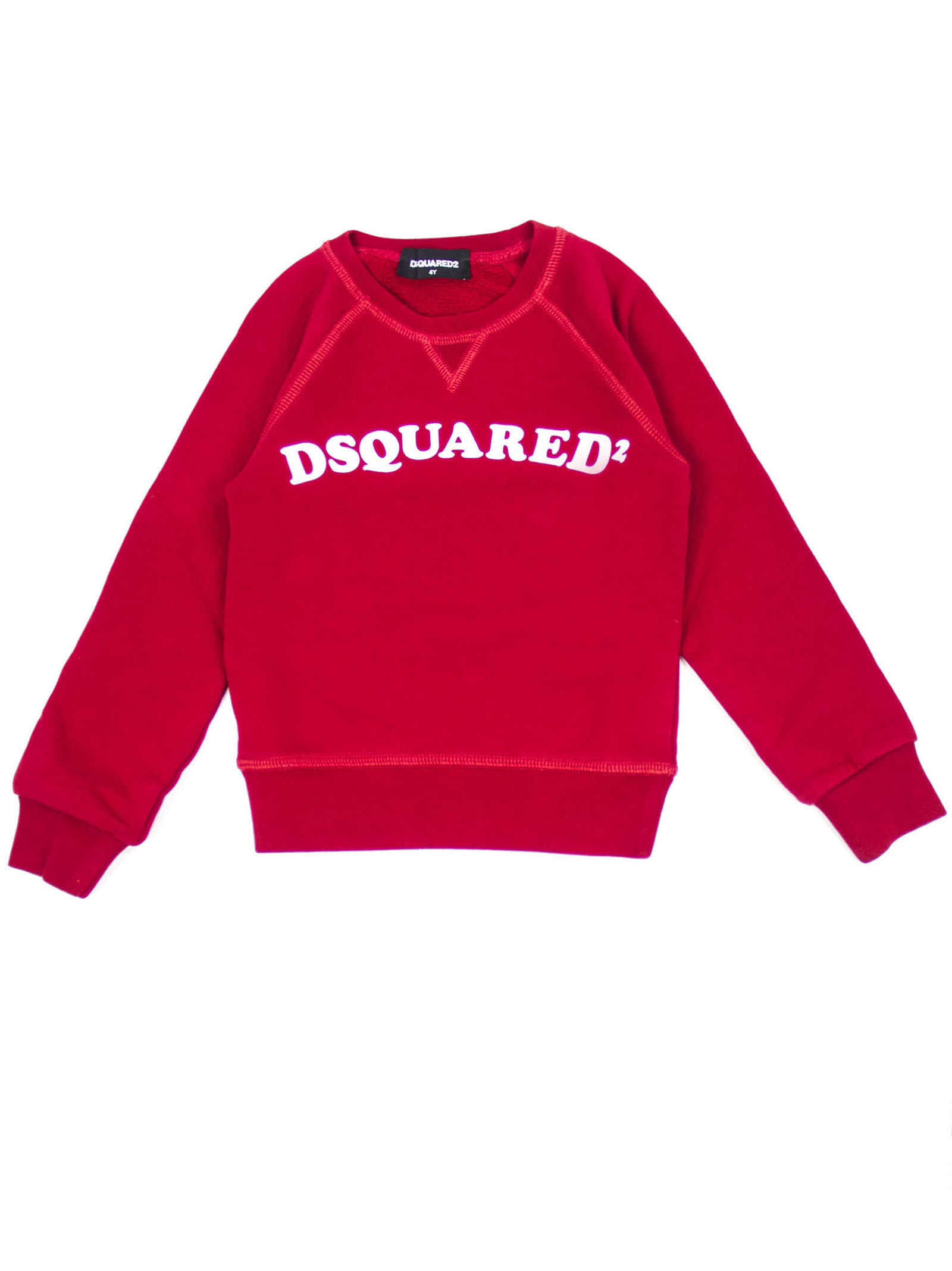 dsquared2 red sweatshirt