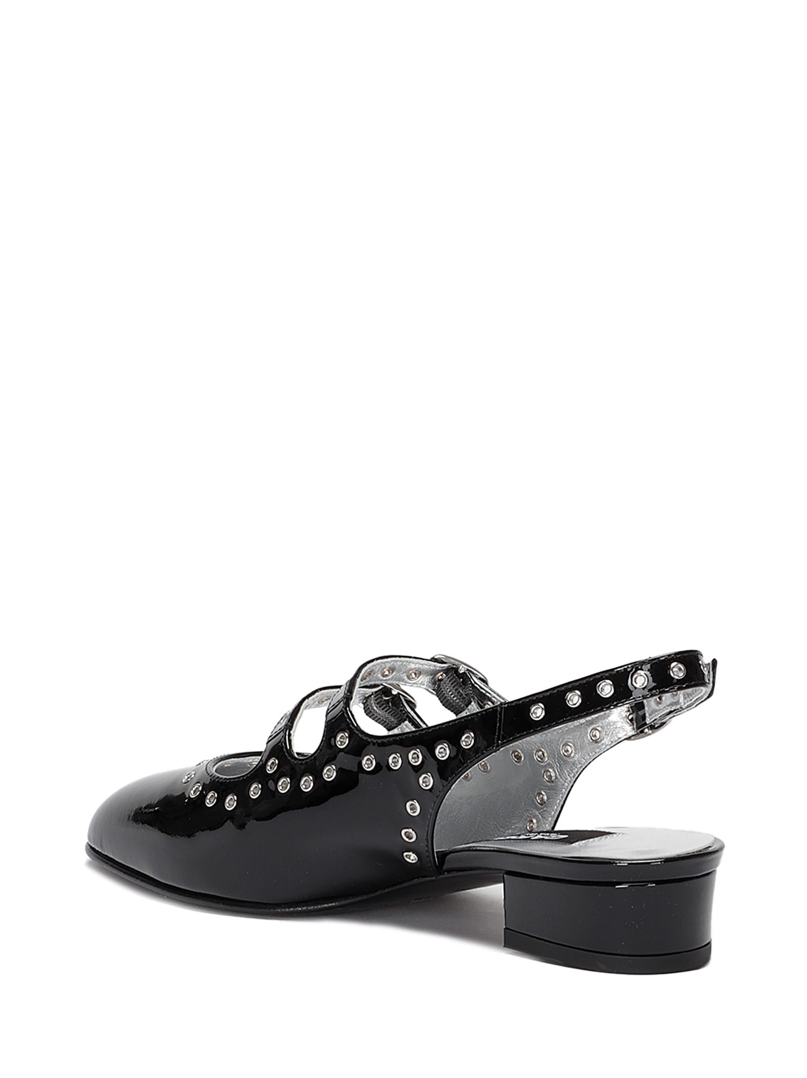 Shop Carel Queen In Black Patent Leather