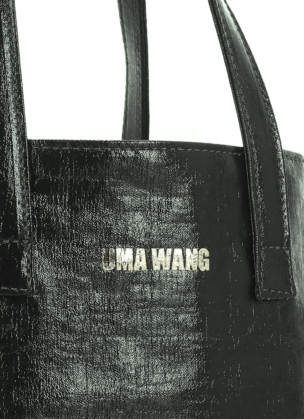 Uma Wang Green Small Case Canvas Bag In Green
