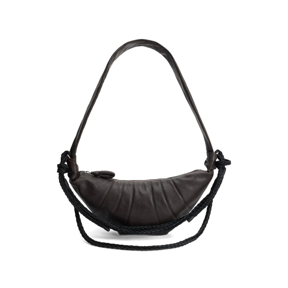 Lemaire Leather Shoulder Bags In Black