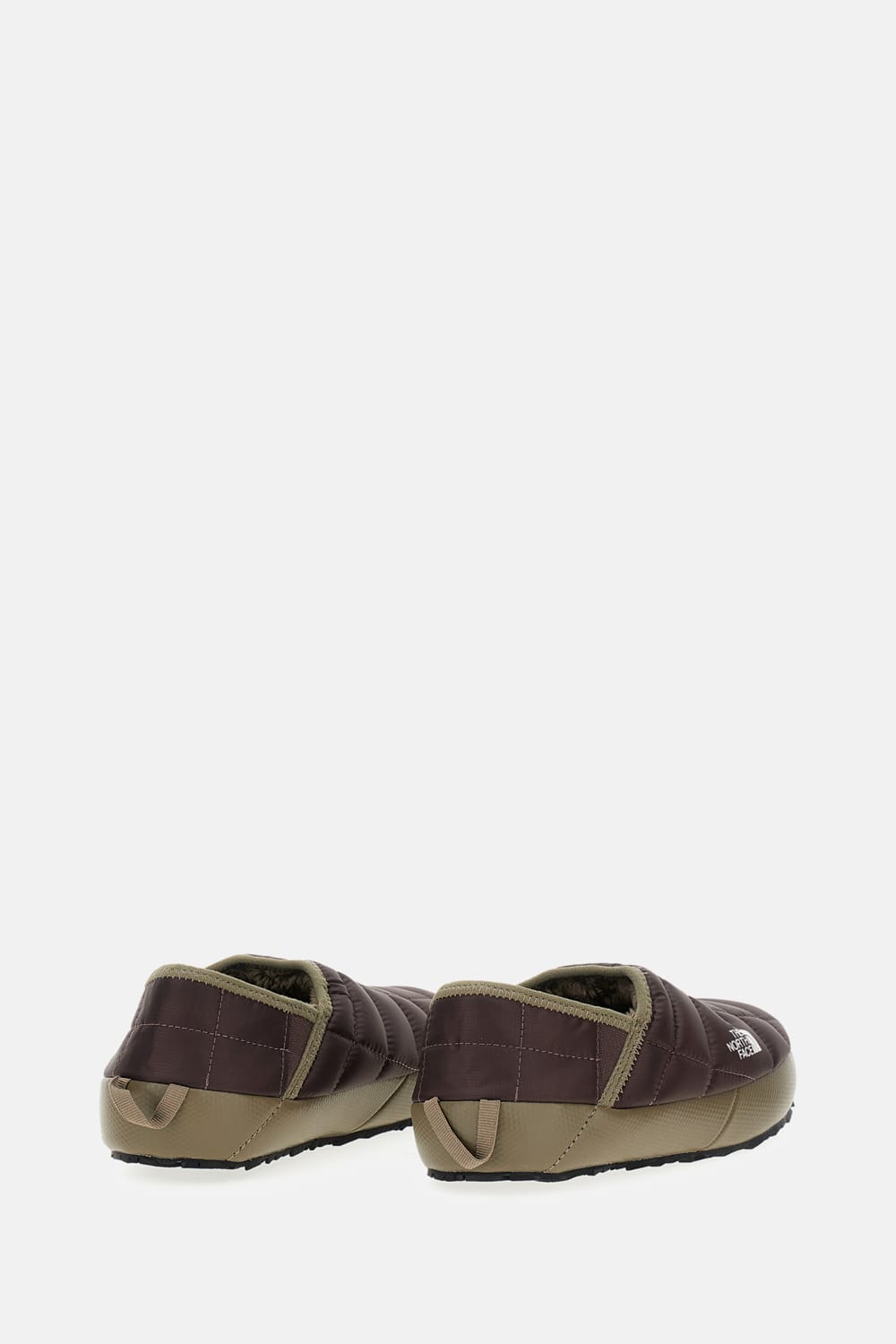 The North Face Brown Logo Loafers In Brown