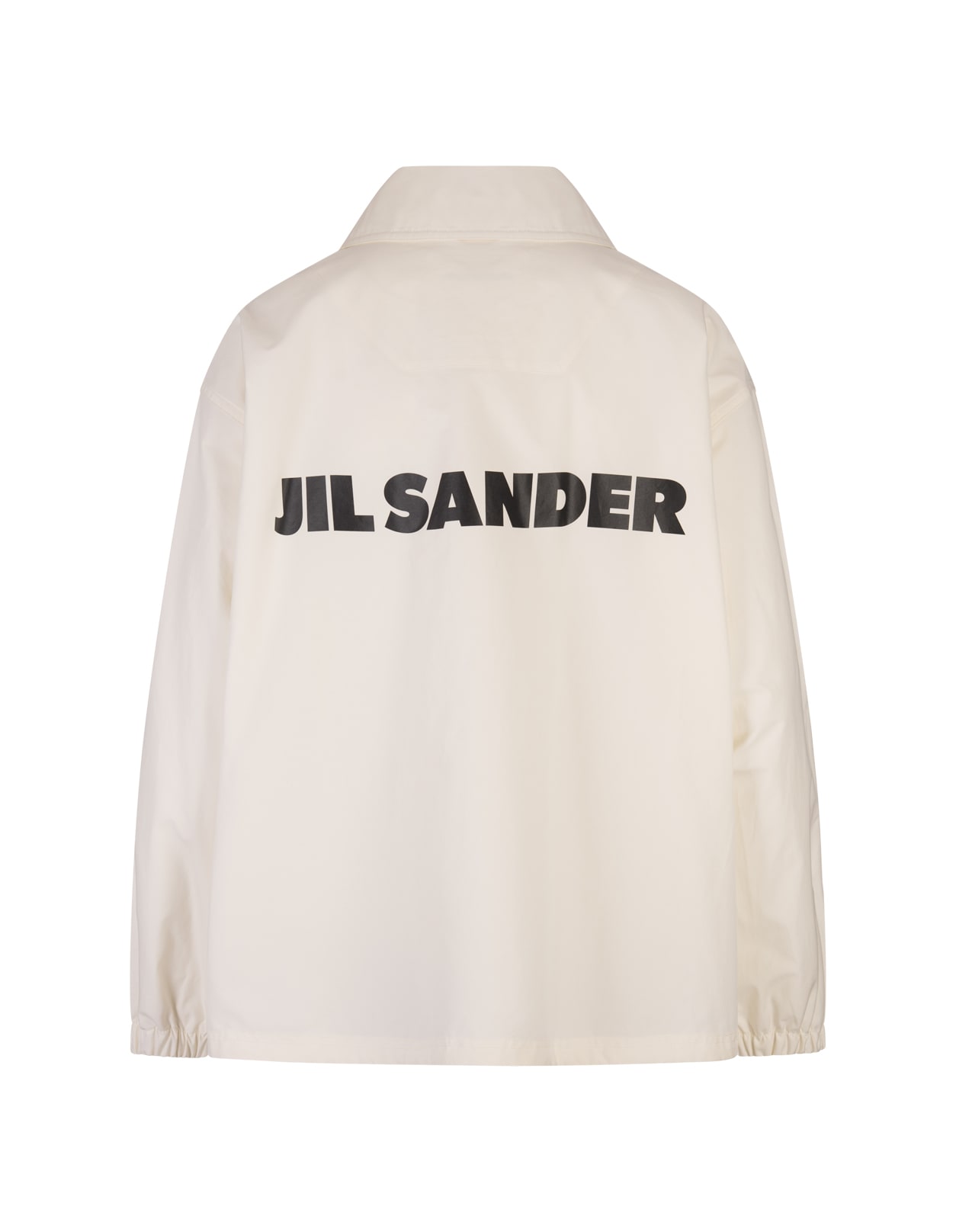 JIL SANDER FEATHER JACKET WITH BACK LOGO 