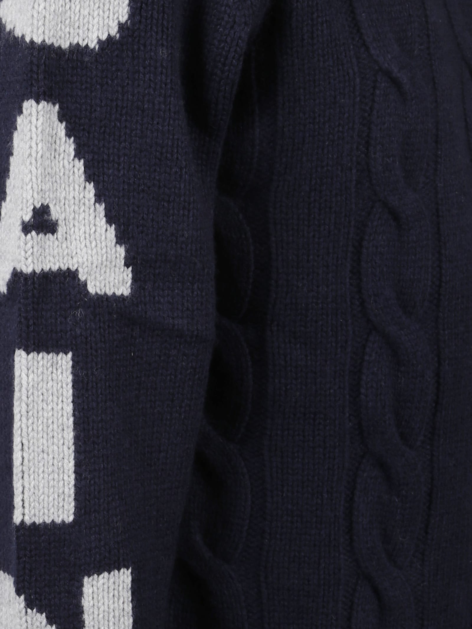 Mc2 Saint Barth Fisherman Turtleneck In Multi