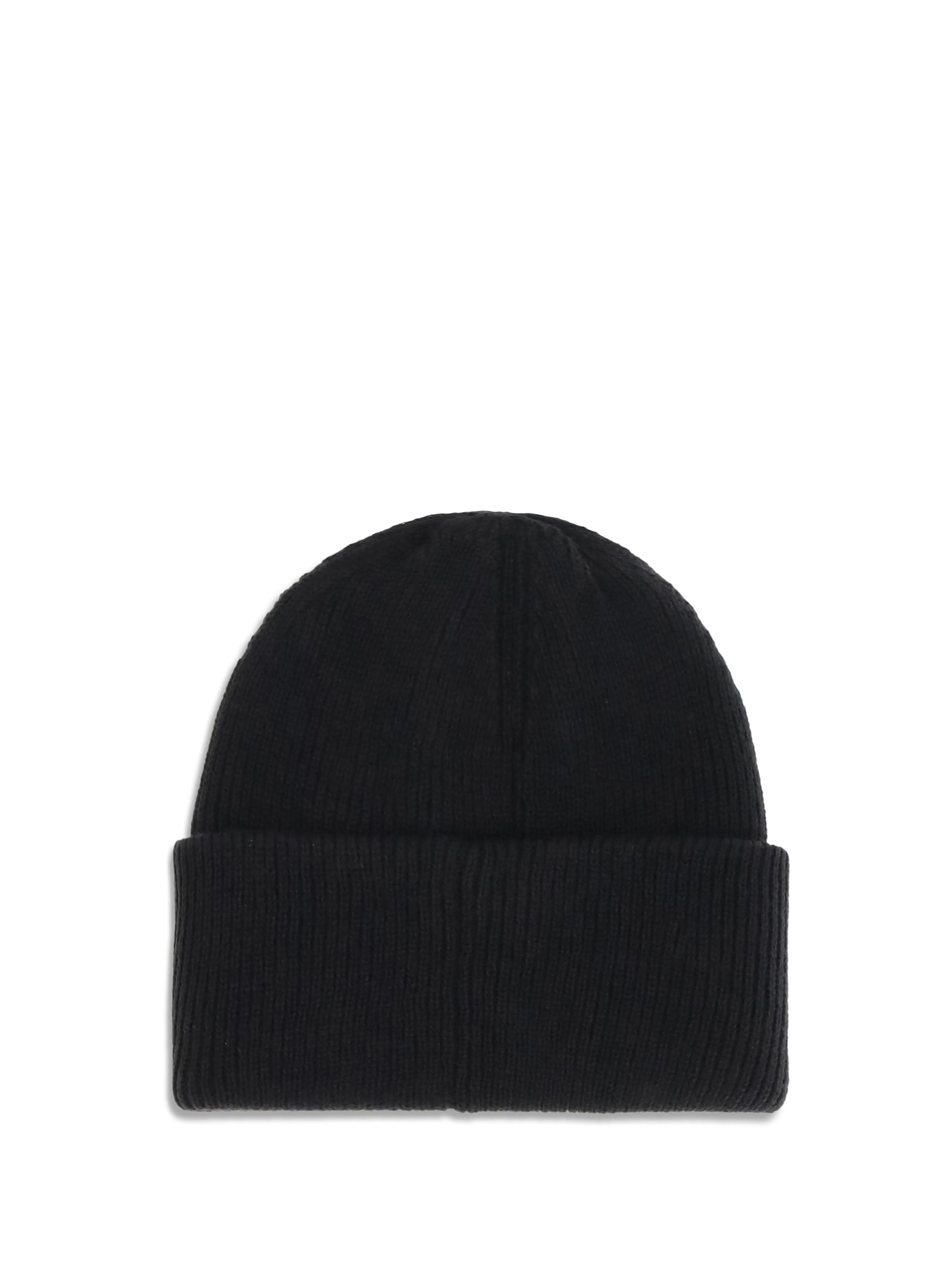 Y-3 Classic Beanie With A Stitched Label At The Front In Black