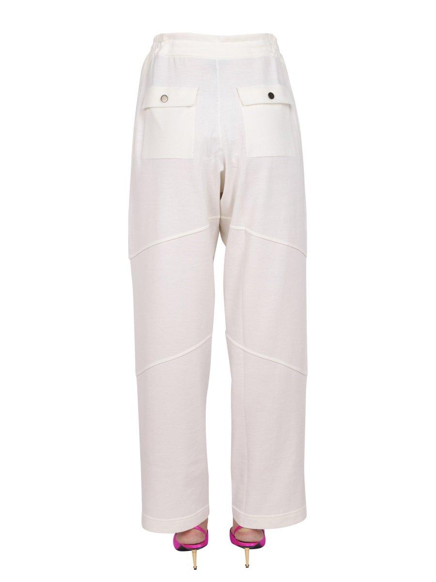 Shop Tom Ford Drawstring Panelled Track Pants In White