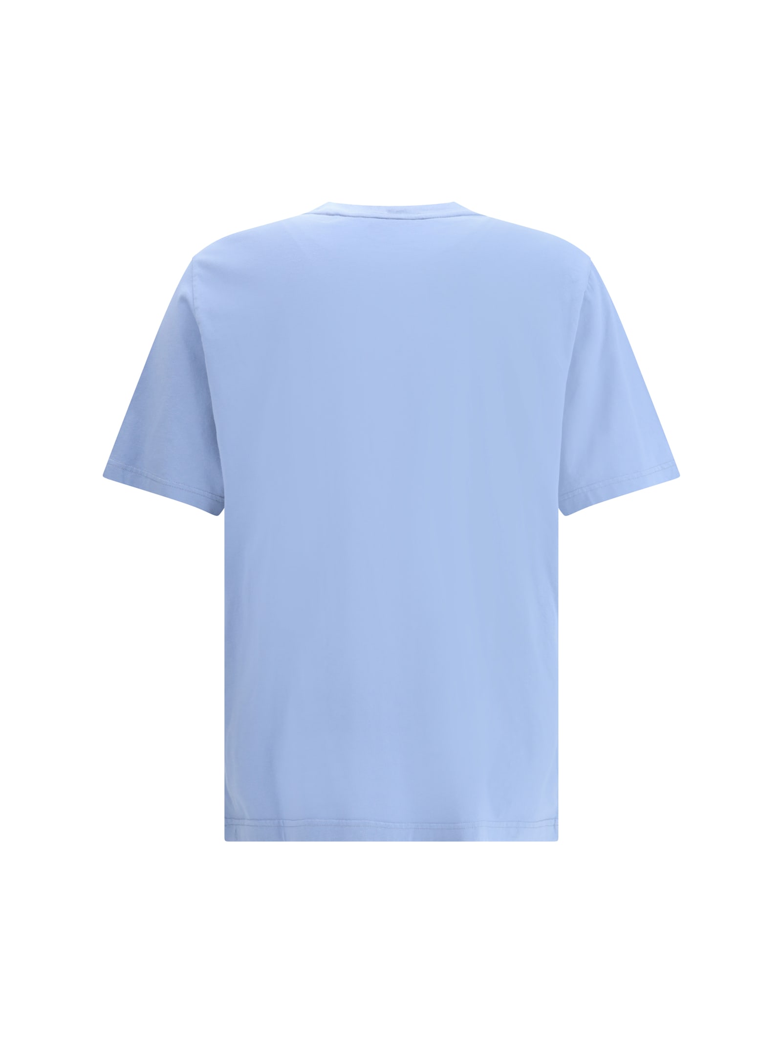 Maison Kitsuné Standing Fox T-shirt In Blue
