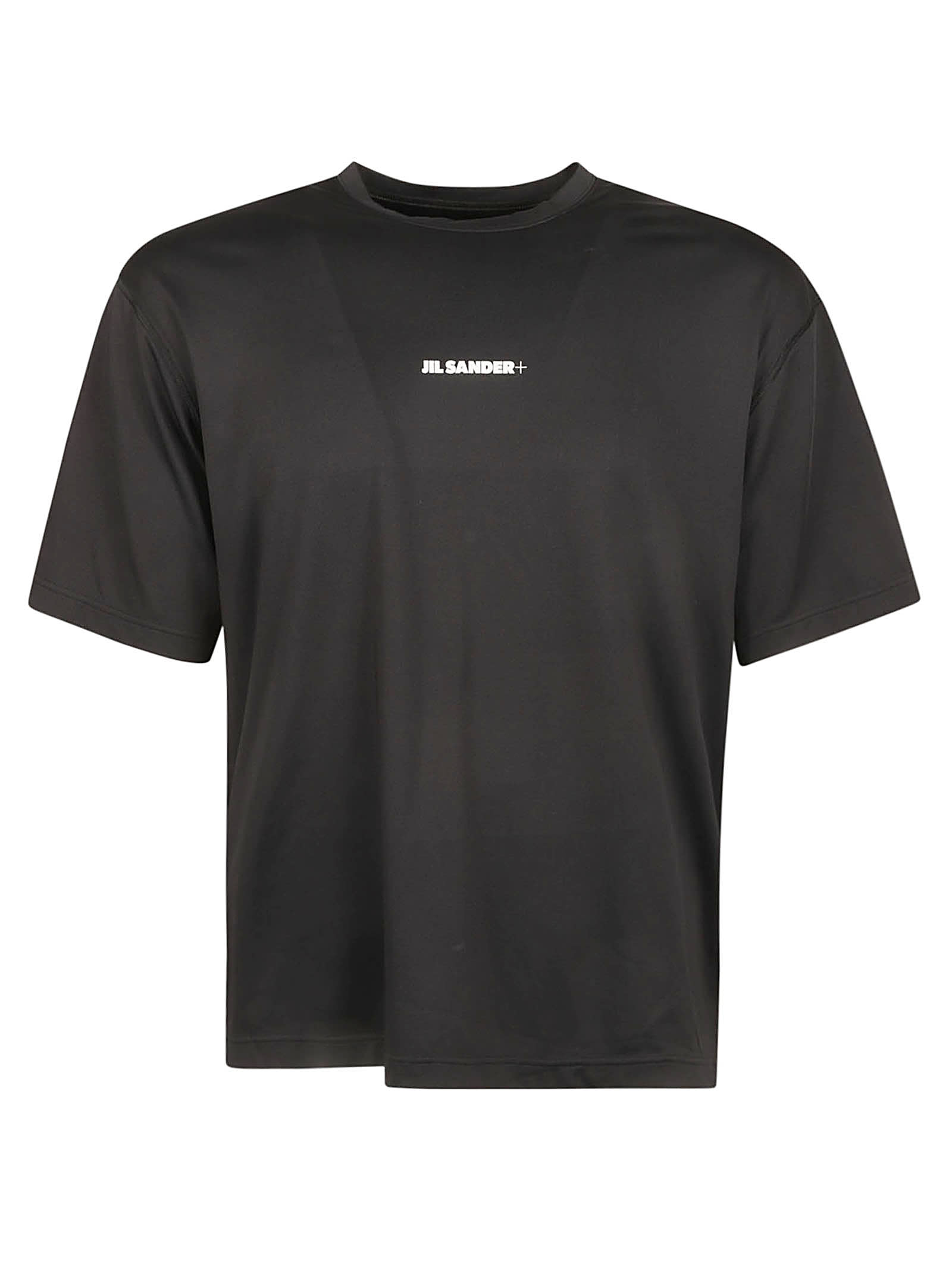 Shop Jil Sander Classic Logo T-shirt In Black