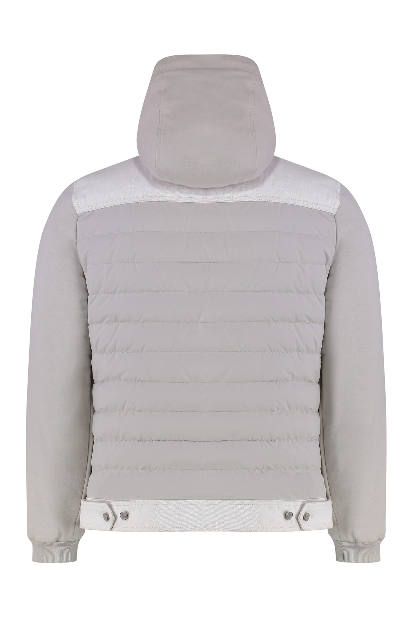 Moorer Faldi Padded Jacket In Ecru