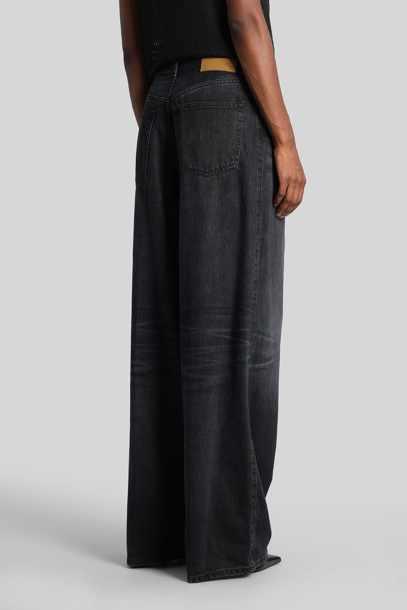 Haikure Candy Jeans In Black Denim In Black