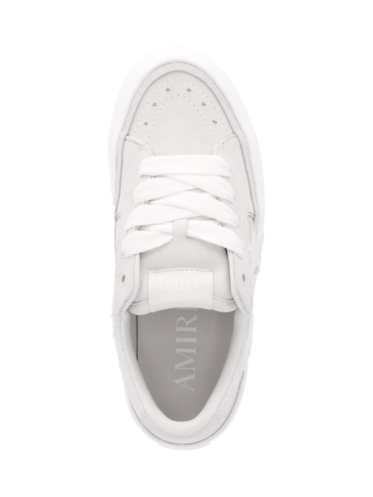 Shop Amiri Sunset Skate Low-top Sneakers In Taupe