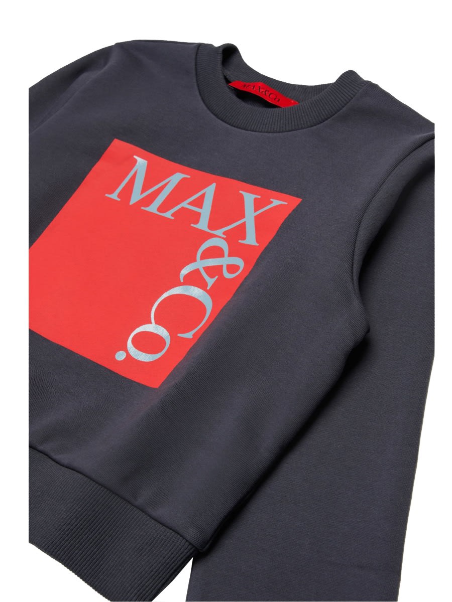 Max&amp;co. Sweatshirt In Gray