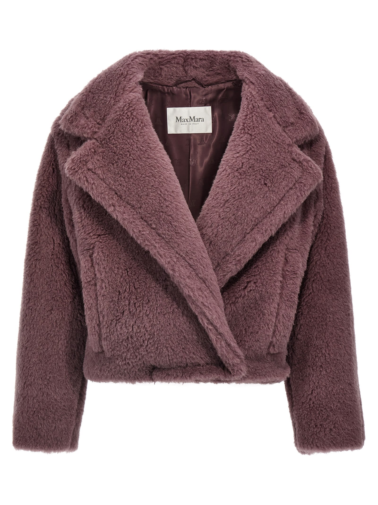 Max Mara Oggeri Casual Jackets And Parka Purple In Purple