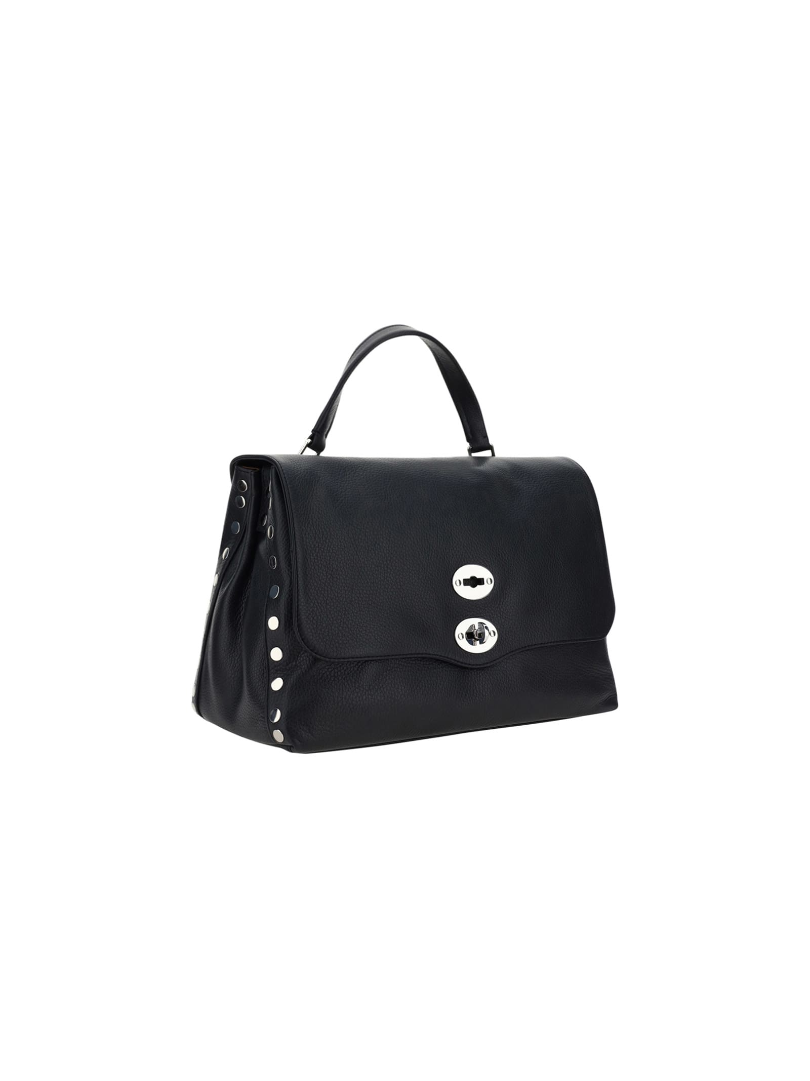 Shop Zanellato Daily Postina Bag In Black Nero