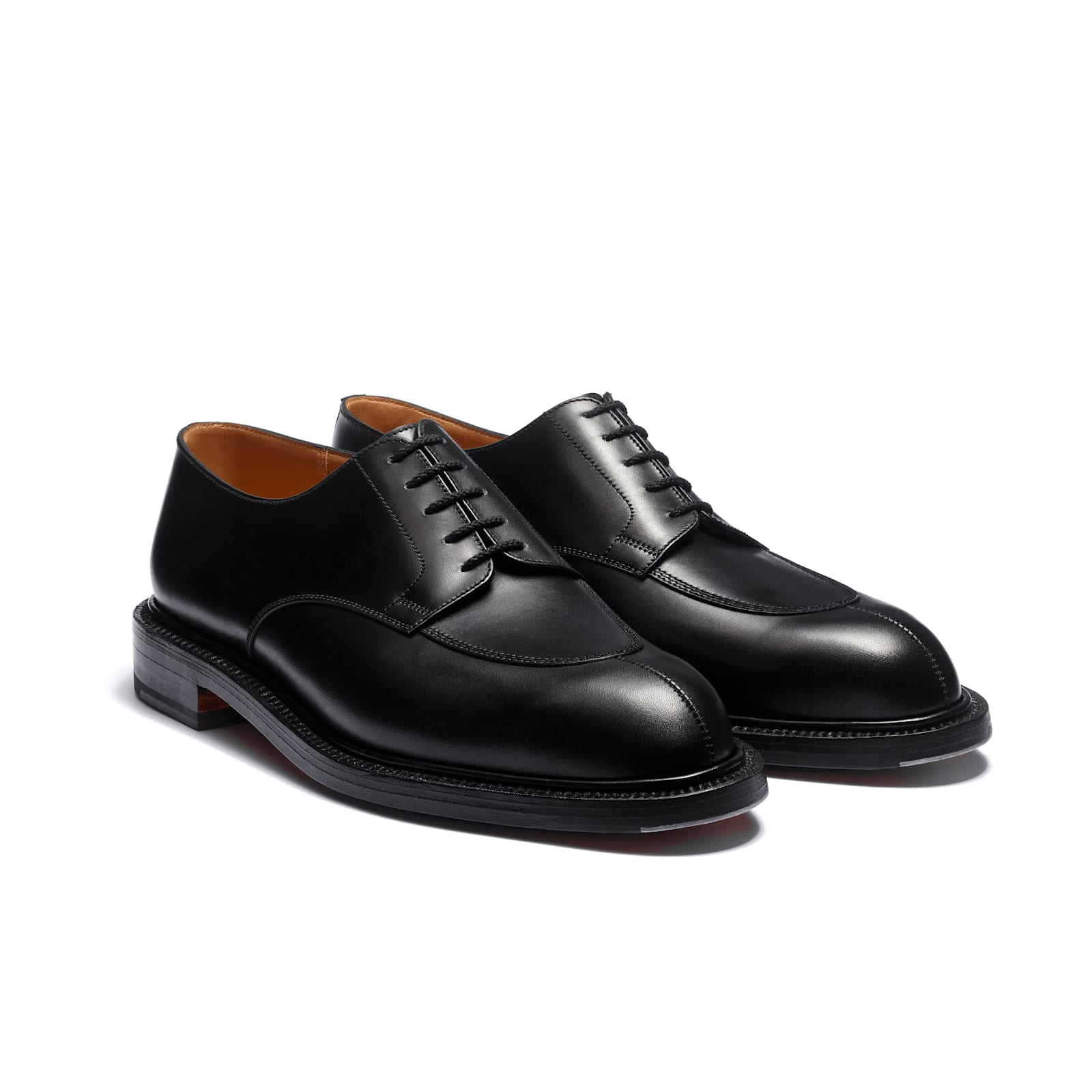 Shop Jm Weston Half Hunt Derby In Black