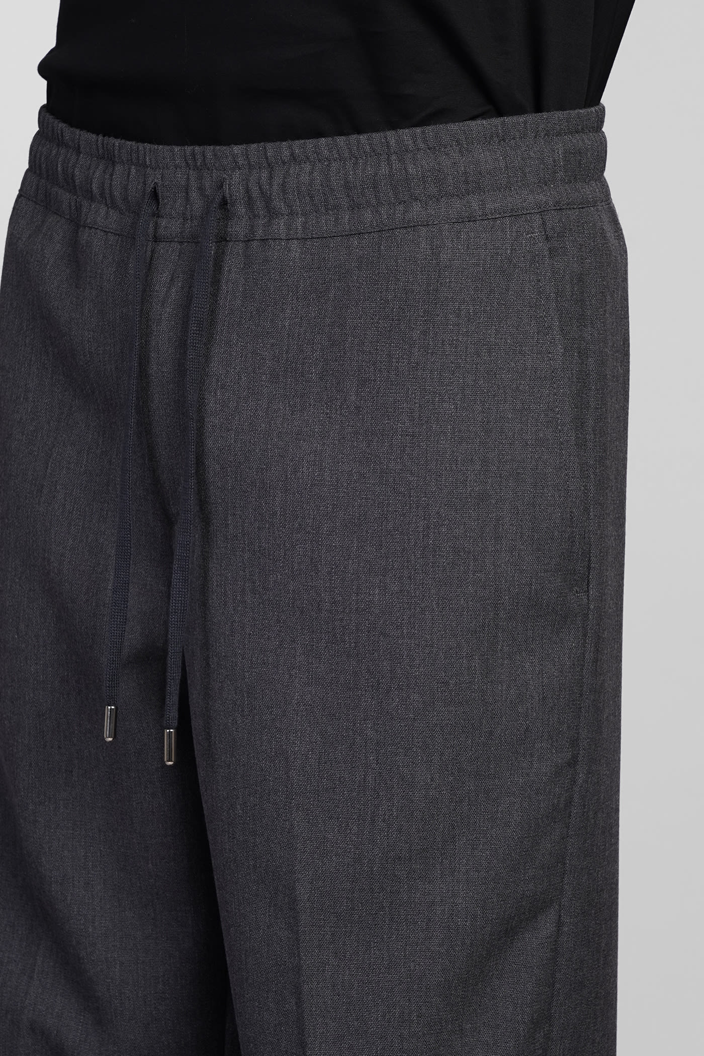 Shop Costumein Pajama Pants In Grey Wool