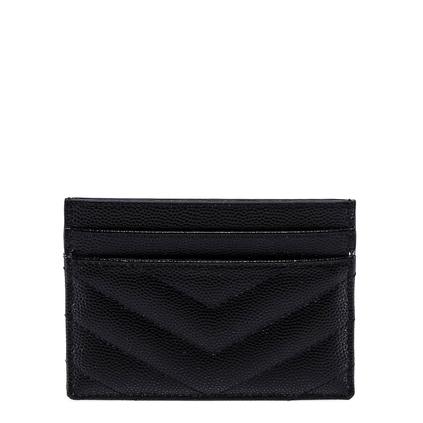Saint Laurent Gucci Silk Satin Dress In Black