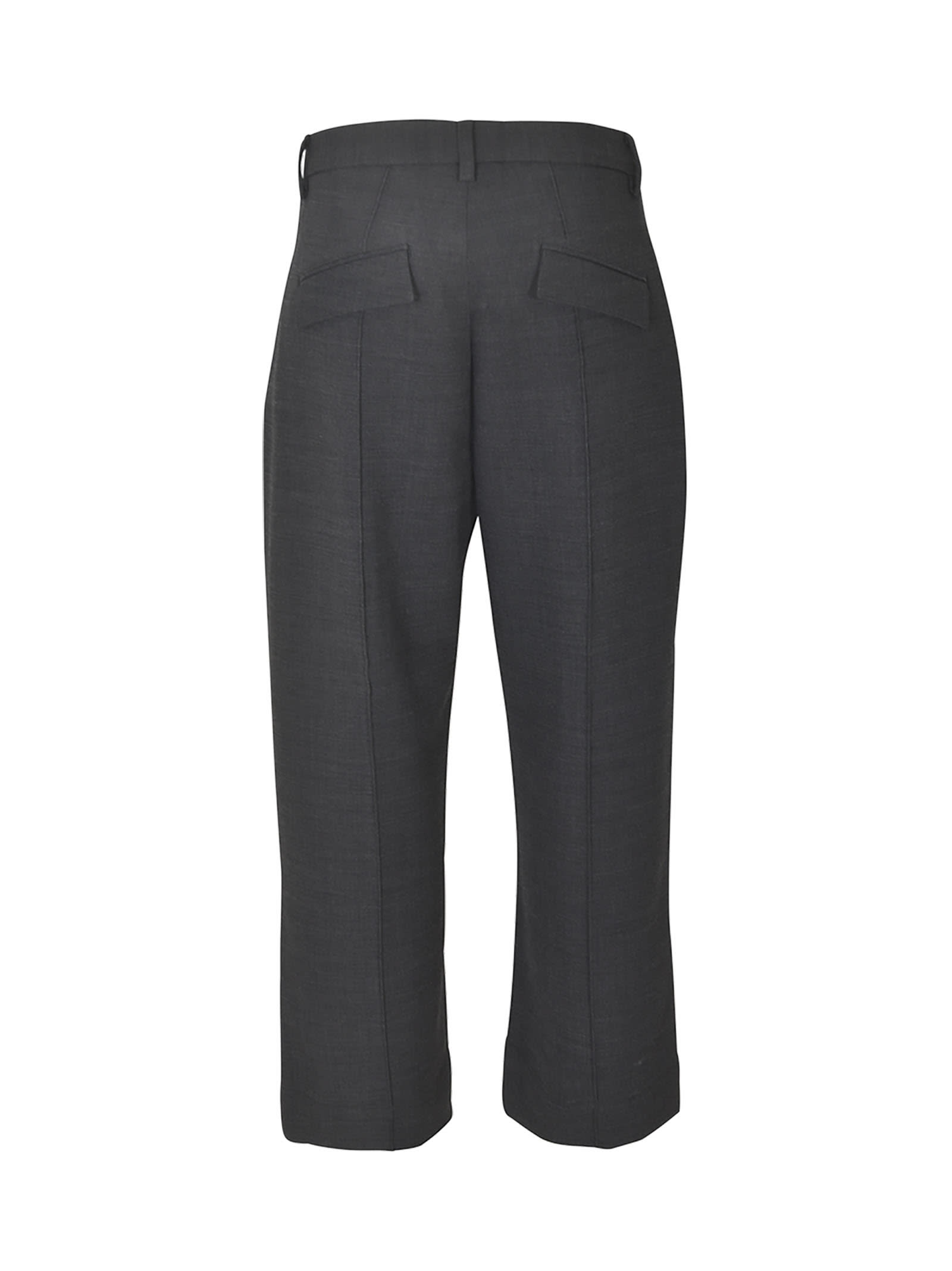 Shop Sibel Saral London Trousers In Charcoal