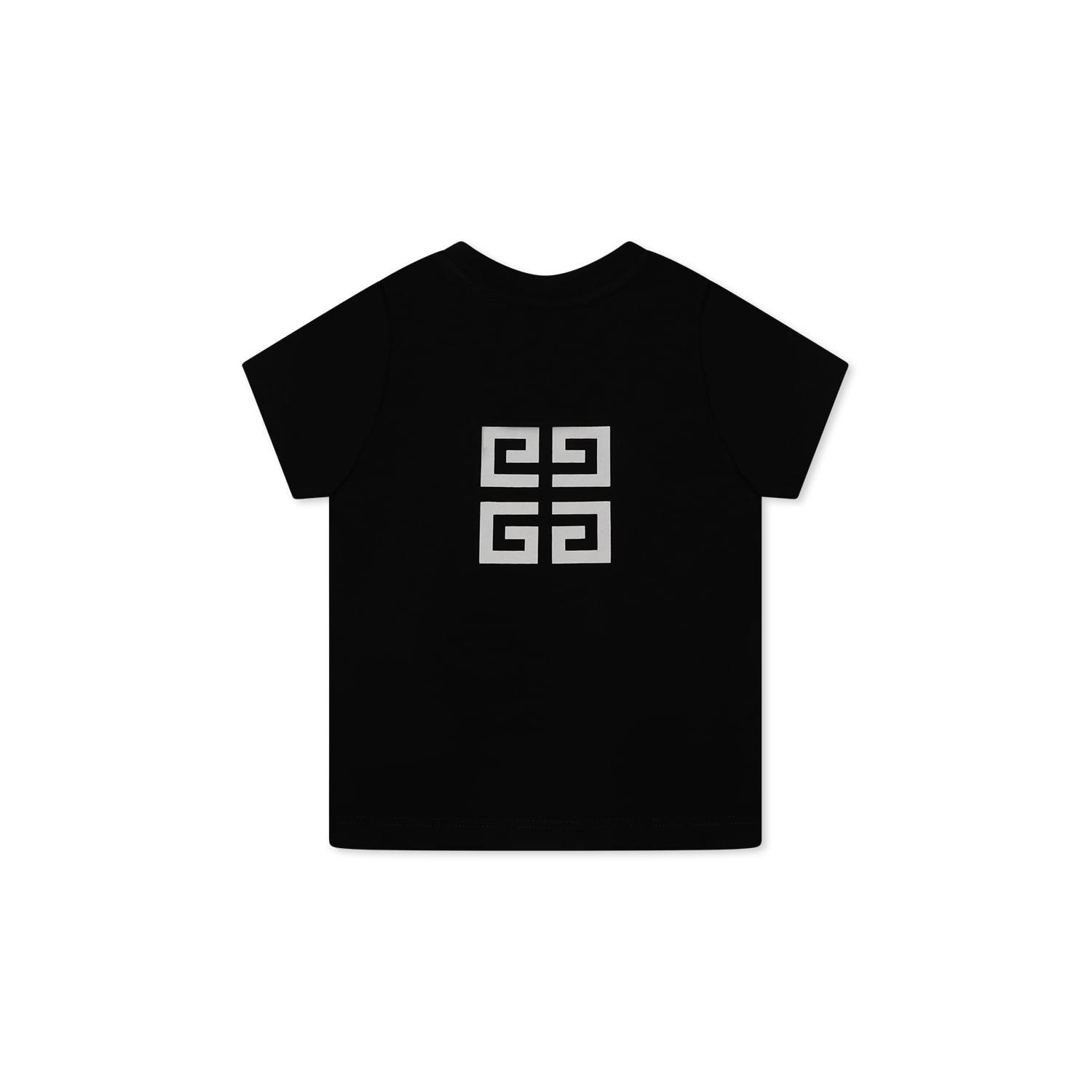 Givenchy Black T-shirt For Baby Boy With Logo