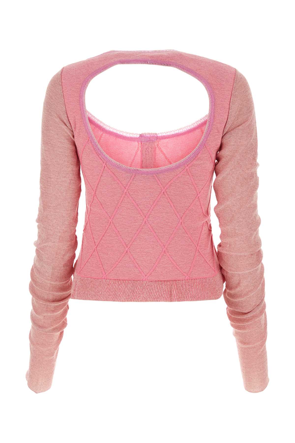 Shop Cormio Pink Cotton Blend Elena Sweater