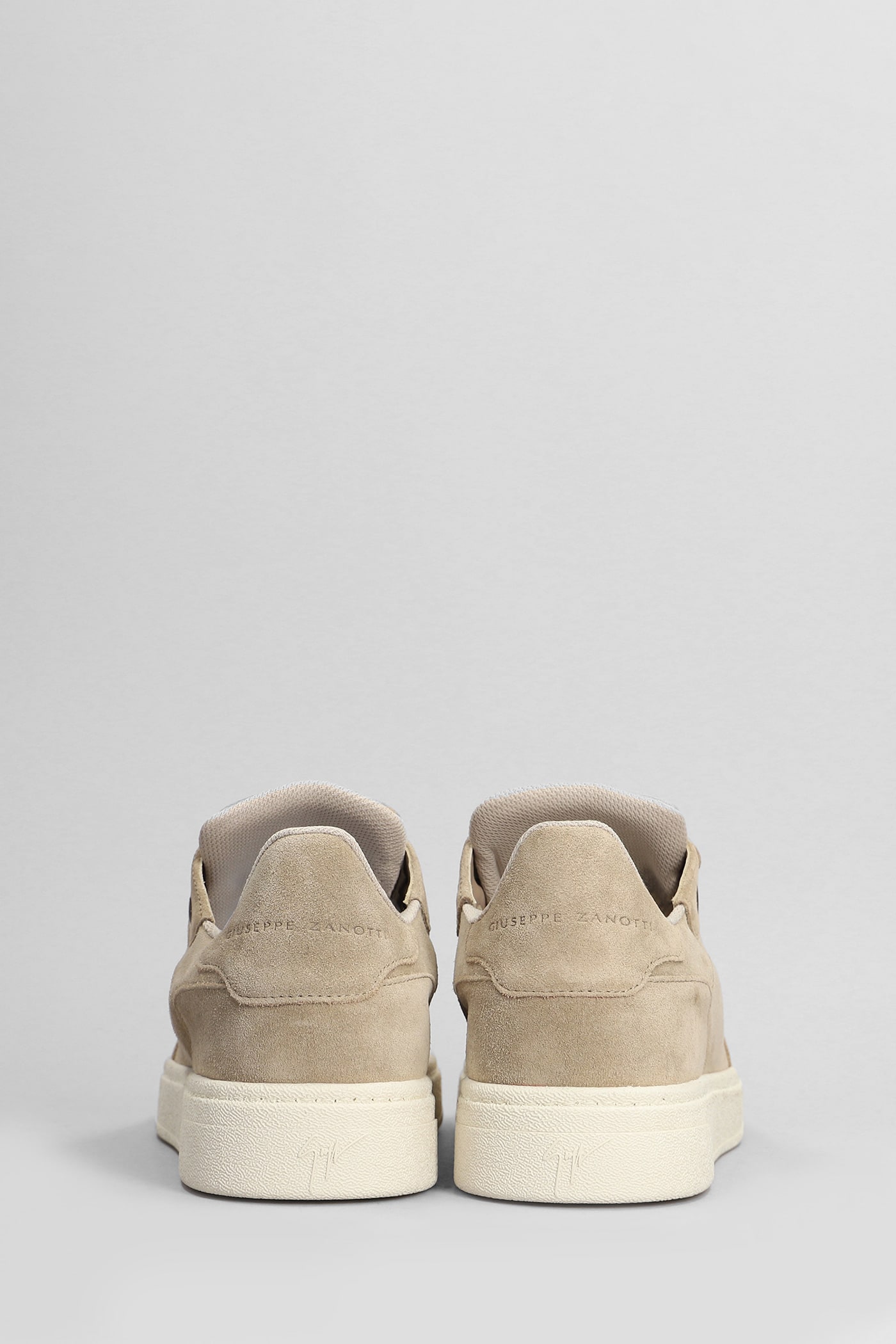 GIUSEPPE ZANOTTI GZ94 SNEAKERS IN BEIGE SUEDE 