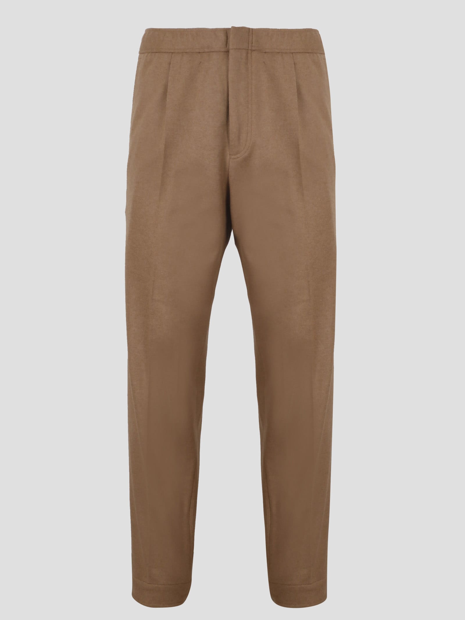 Z Zegna Jogger Trousers With Pleat