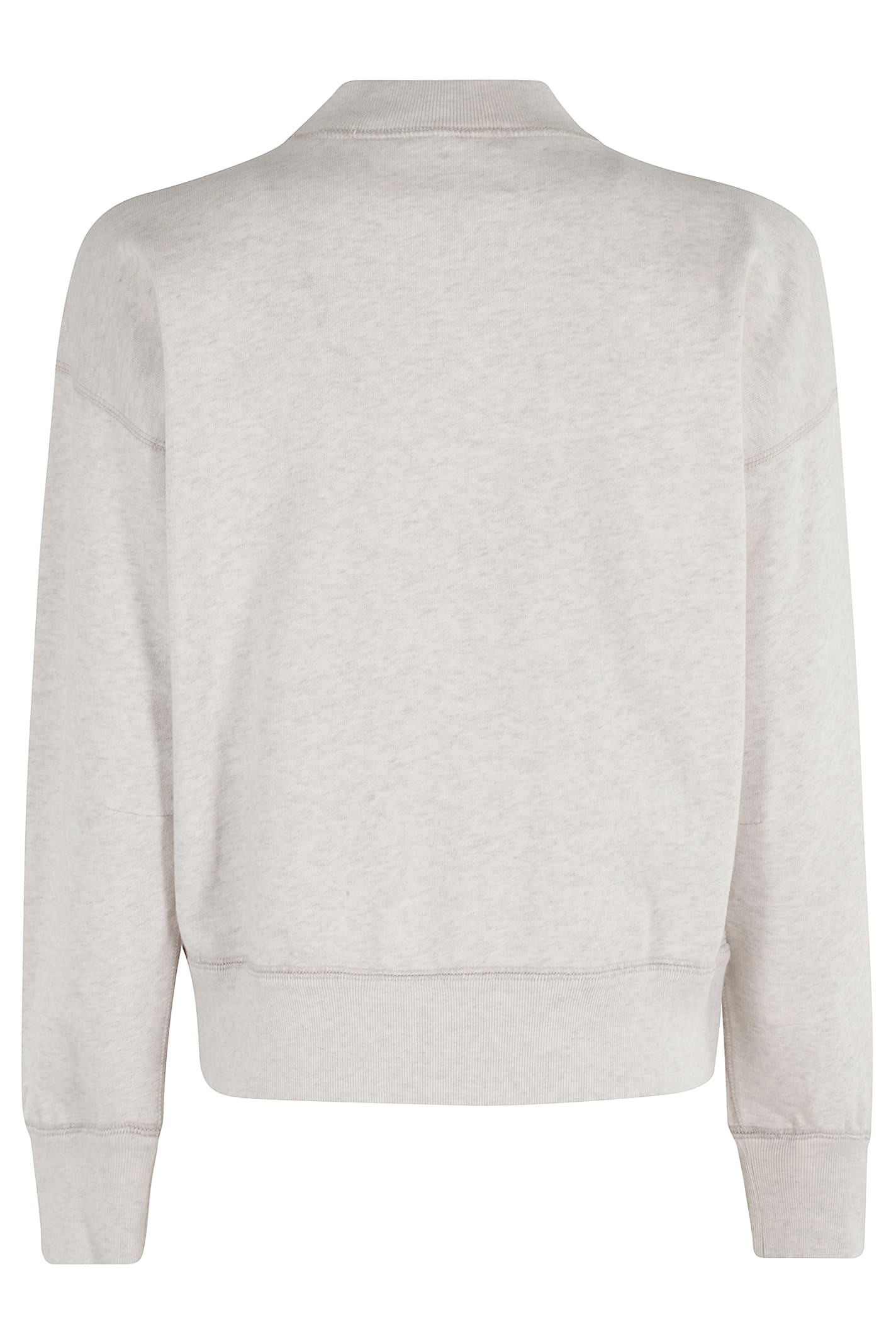 Isabel Marant Étoile Isabel Marant Etoile Melange Sand Cotton Blend Millyny Sweatshirt In White